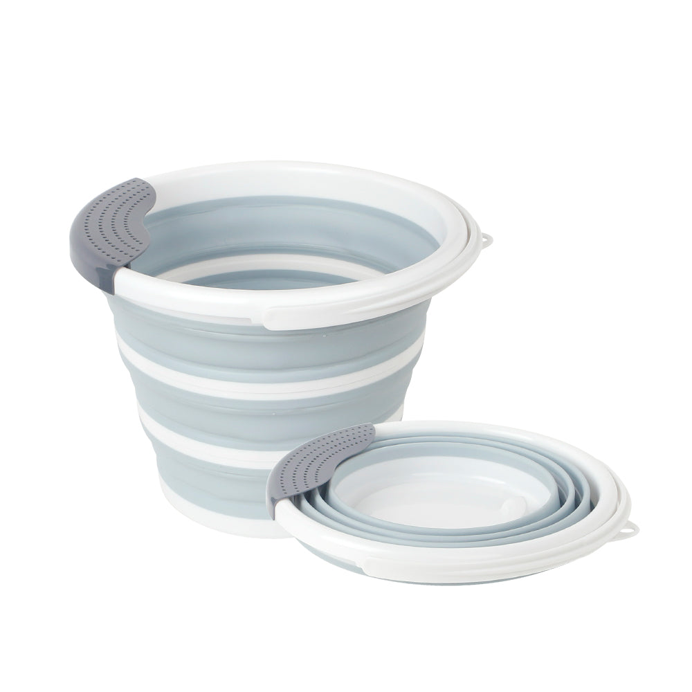 Can Be Customized 10L Round Portable Folding Buckets