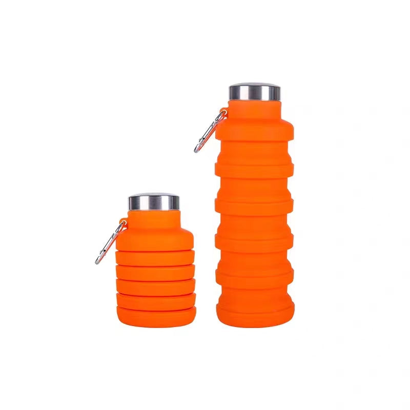 500ml PP+304SS +ABS+Silicone Water Bottle