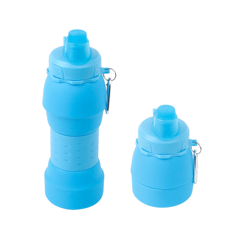 600ml PP+Alu+Silicone Water Bottle