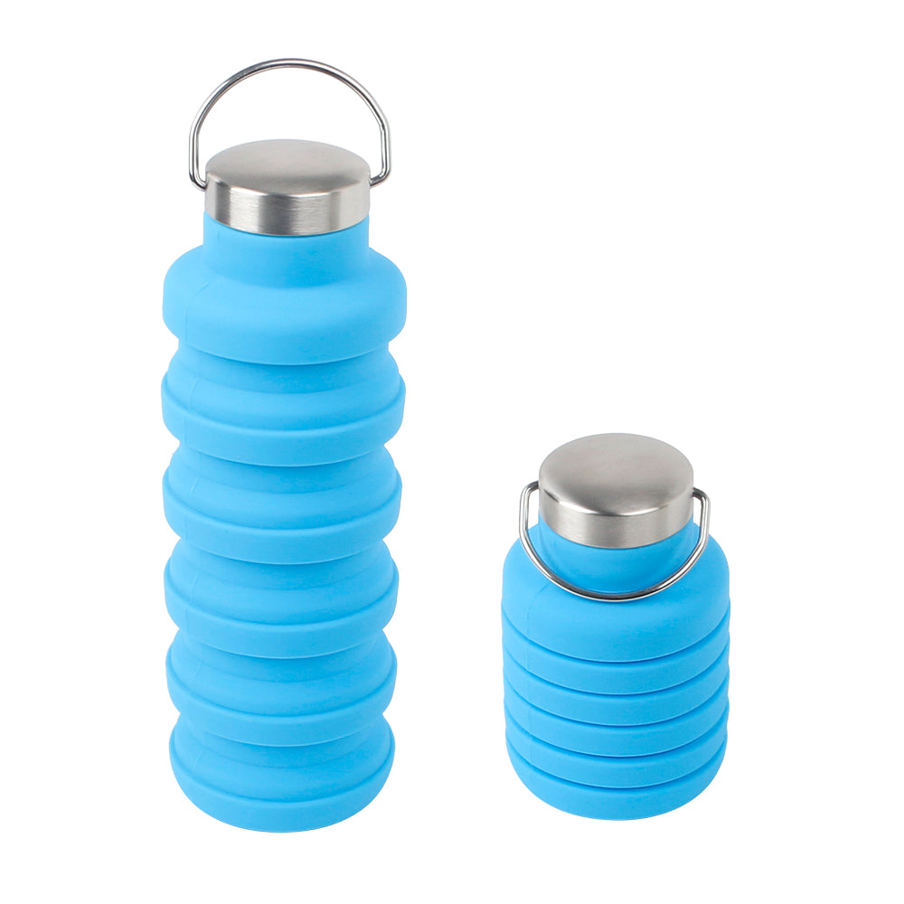 500ml PP+304SS+Silicone Water Bottle