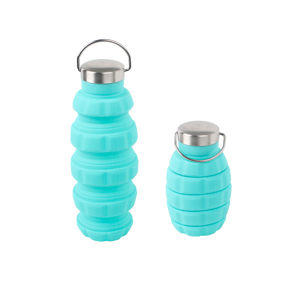 500ml PP+304SS +Silicone Water Bottle