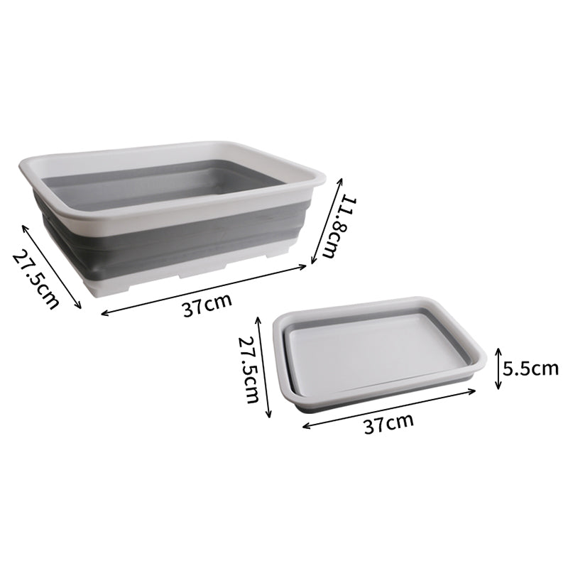 PP+TPR Collapsible Wash Tub