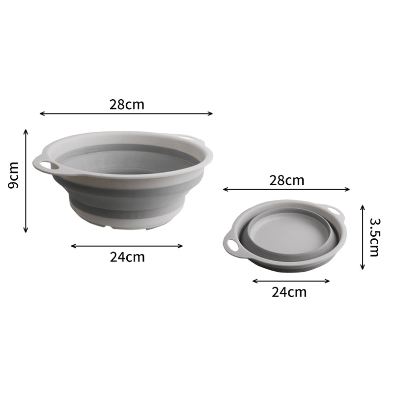 PP+TPR Foldable Colander