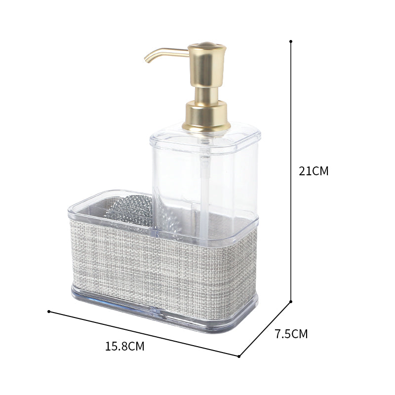 PS+ABS Plastic Soap Dispenser