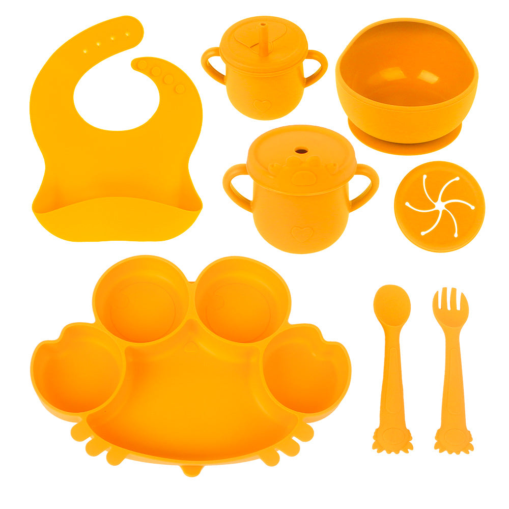 Silicone Baby Tableware Set