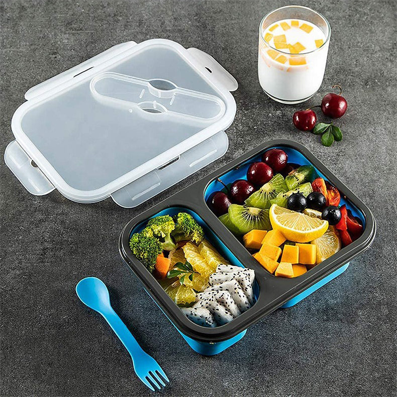 Silicone Lunch Box (1080ML)