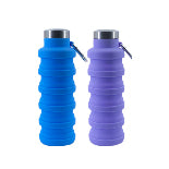 500ml PP+304SS +ABS+Silicone Water Bottle